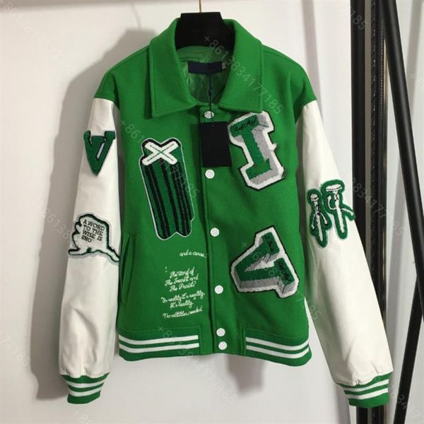 winter designer women jacket coat letter logo embroidery baseball uniform high-end long sleeve hoodie coats louisclothes brand cas270k, Black;brown
winter designer women jacket coat letter logo embroidery baseball uniform high-end long sleeve hoodie coats louisclothes brand cas270k, Black;brown