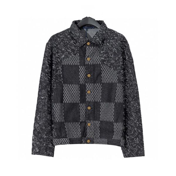 designer 21ss brand mens denim jacket flower printing t shirts printed blue dark jacquard clothes men and womens splicing long sle285p, Black;brown
designer 21ss brand mens denim jacket flower printing t shirts printed blue dark jacquard clothes men and womens splicing long sle285p, Black;brown