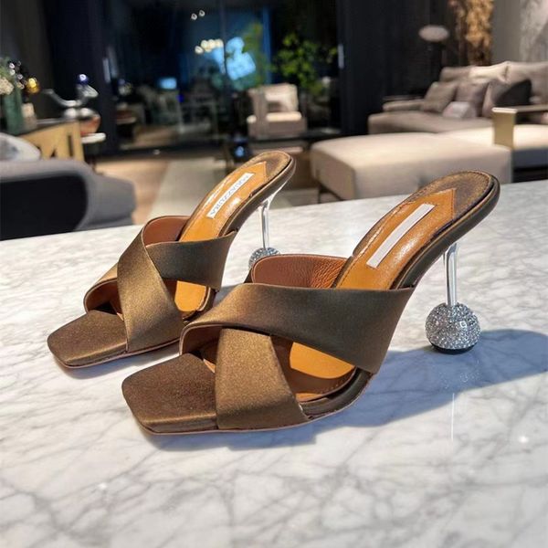 heeled aquazzura high slippers for womens satin sandals designer rhinestone studded heel shoe leather sole sandal 10cm heels gkiz, Black
heeled aquazzura high slippers for womens satin sandals designer rhinestone studded heel shoe leather sole sandal 10cm heels gkiz, Black