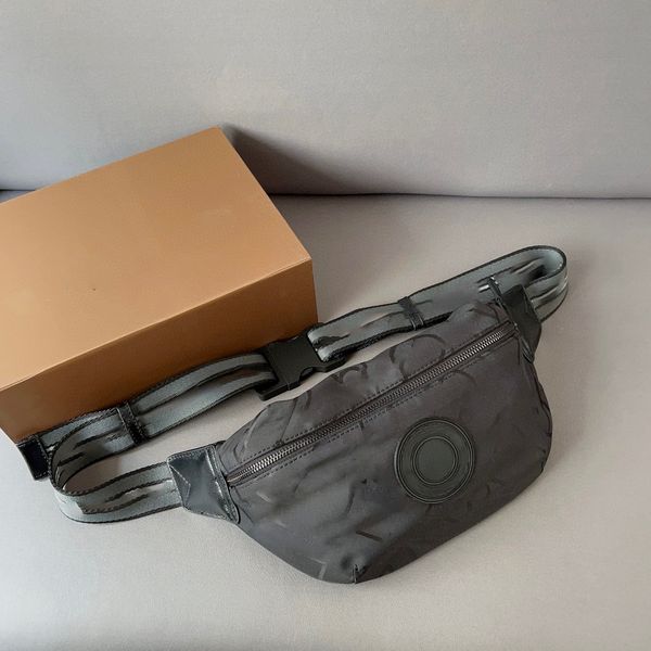 

designer men's messenger bag, letter-embroidered belt bag, classic round , cross-body bag belt pouch bag waist pouch for men