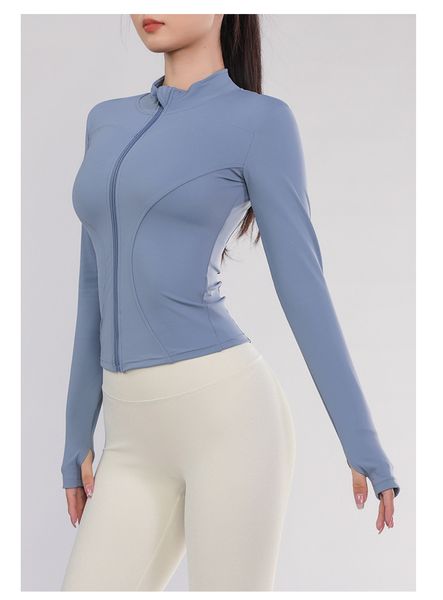 yoga jacket outfit for women tight gym clothes long sleeve running quick dry training sports coat top, White;red
yoga jacket outfit for women tight gym clothes long sleeve running quick dry training sports coat top, White;red