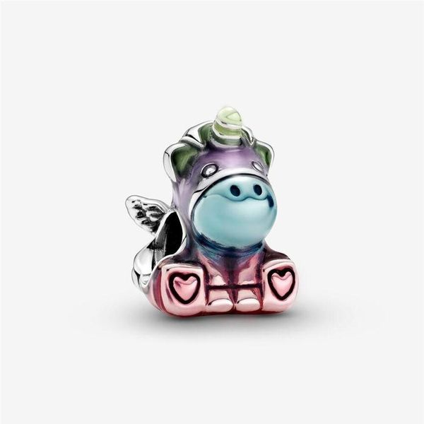 authentic 925 silver beads bracelets colourful rainbow unicorn charm slide bead charms fits european pandora style jewelry bracelets mu2932, Bronze;silver 
authentic 925 silver beads bracelets colourful rainbow unicorn charm slide bead charms fits european pandora style jewelry bracelets mu2932, Bronze;silver