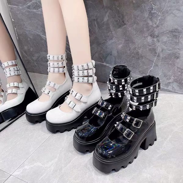 dress shoes lolita gothic women's shoes high heels platforms pumps elegant party woman rivet rock with kabuki club girls white 230225, Black
dress shoes lolita gothic women's shoes high heels platforms pumps elegant party woman rivet rock with kabuki club girls white 230225, Black