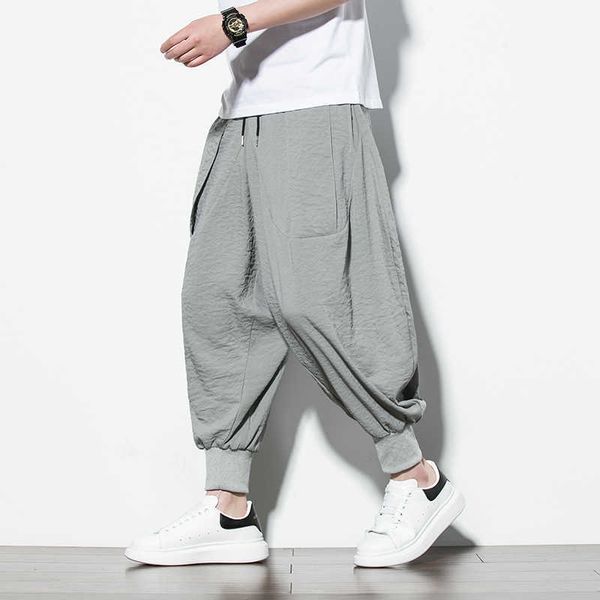 men's pants 2023 new men's loose harem pants male casual cotton linen pants streetwear trousers m5xl z0225, Black
men's pants 2023 new men's loose harem pants male casual cotton linen pants streetwear trousers m5xl z0225, Black