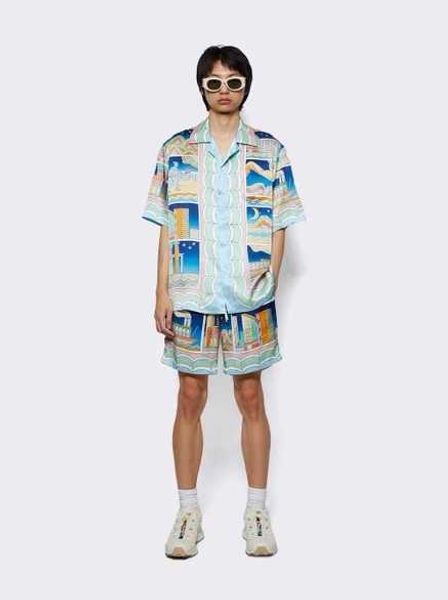 23ss new casablanca designer shirt men and women original product mayan myth male and female lovers same white twill silk shirt, White;black
23ss new casablanca designer shirt men and women original product mayan myth male and female lovers same white twill silk shirt, White;black