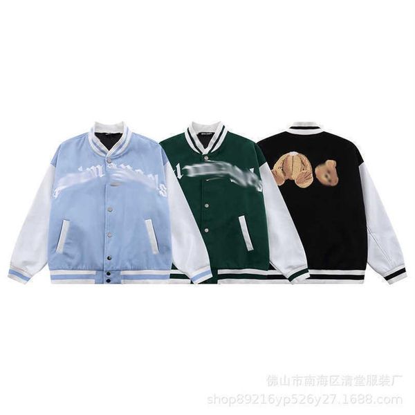pa palm towel embroidered slp angel baseball jacket jacket angels beheaded bear men women autumn and winter black{category}231n, Black;brown
pa palm towel embroidered slp angel baseball jacket jacket angels beheaded bear men women autumn and winter black{category}231n, Black;brown