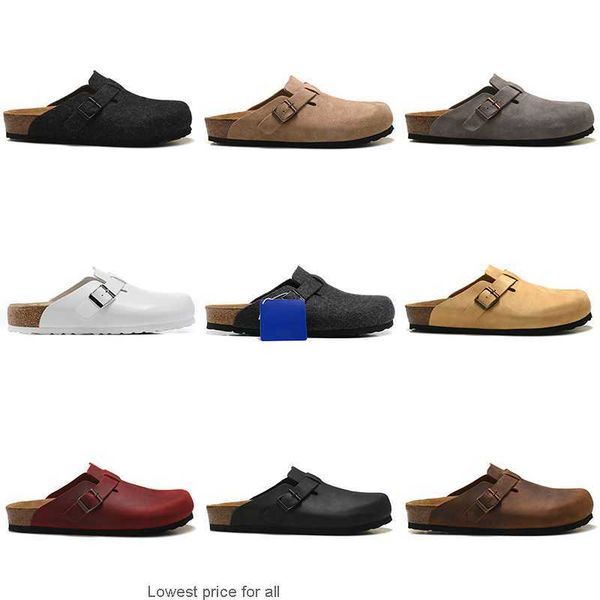 designer sandals boston clogs cork flat slippers fashion designs leather bag head grey felt casual shoes women men outdoor loafers buckles, Black
designer sandals boston clogs cork flat slippers fashion designs leather bag head grey felt casual shoes women men outdoor loafers buckles, Black