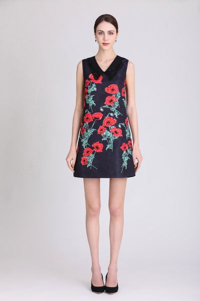 casual dress dress original designer fashion red rose print handmade beaded spring/summer short sleeve loose round neck dress monochrome s-x, Black;gray
casual dress dress original designer fashion red rose print handmade beaded spring/summer short sleeve loose round neck dress monochrome s-x, Black;gray