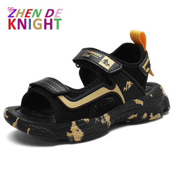 sandals new 2021 summer kids sandals fashion sandalias childrens shoes nonslip soft bottom leather boys sandals for children z0225, Black;red
sandals new 2021 summer kids sandals fashion sandalias childrens shoes nonslip soft bottom leather boys sandals for children z0225, Black;red
