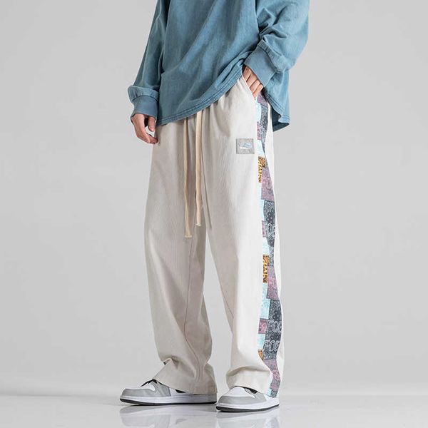 men's pants streetwear harem men pants 2023 spring new casual jogging pants men patchwork fashion straight trousers for men z0306, Black
men's pants streetwear harem men pants 2023 spring new casual jogging pants men patchwork fashion straight trousers for men z0306, Black
