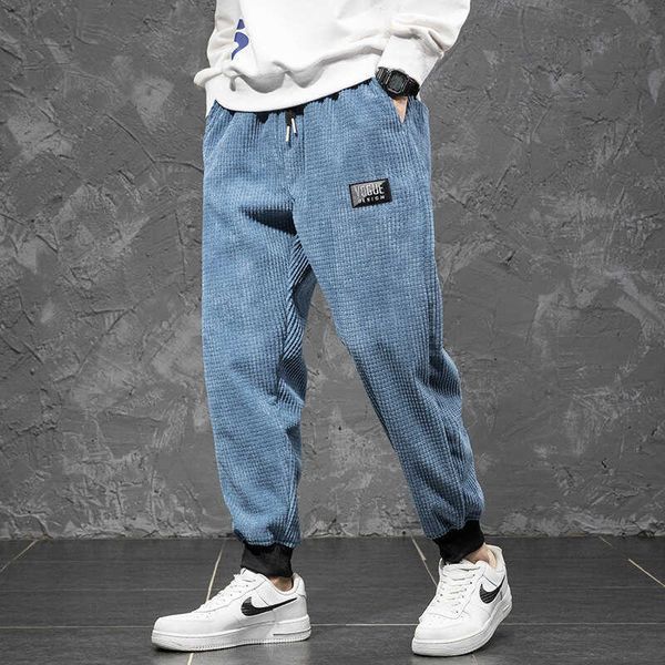 men's pants 2023 spring men's corduroy harem pants korean fashion elastic straight fleece hip hop men trousers z0225, Black
men's pants 2023 spring men's corduroy harem pants korean fashion elastic straight fleece hip hop men trousers z0225, Black