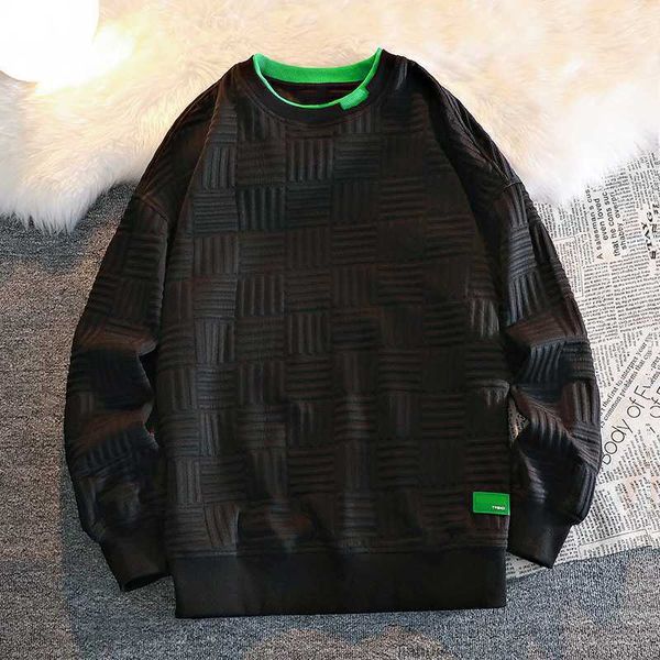 2023 spring and autumn style fashion brand jacquard sweater men's letter casual long-sleeved t-shirt bottom shirt round neck jtep, Black
2023 spring and autumn style fashion brand jacquard sweater men's letter casual long-sleeved t-shirt bottom shirt round neck jtep, Black