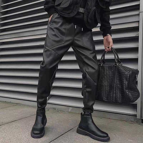men's pants houzhou black motorcycle leather pants faux leather streetwear techwear hip hop trousers male harajuku korean waterproof st
men's pants houzhou black motorcycle leather pants faux leather streetwear techwear hip hop trousers male harajuku korean waterproof st