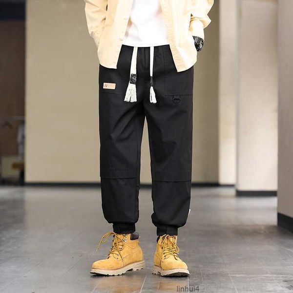 new overalls men's spring and autumn thin fashion multi-pocket trousers casual straight leg pants knie, Black
new overalls men's spring and autumn thin fashion multi-pocket trousers casual straight leg pants knie, Black