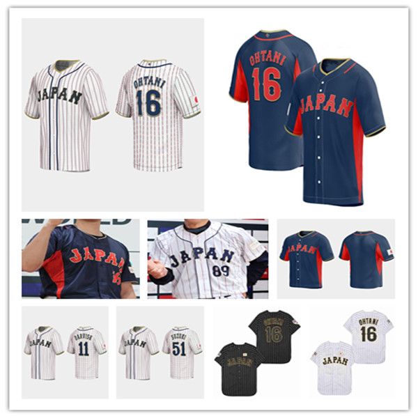 team japan 2023 world baseball classic wbc jerseys shohei ohtani yu darvish seiya suzuki roki sasaki lars nootbaar masataka yoshida hiromi i, Blue;black
team japan 2023 world baseball classic wbc jerseys shohei ohtani yu darvish seiya suzuki roki sasaki lars nootbaar masataka yoshida hiromi i, Blue;black