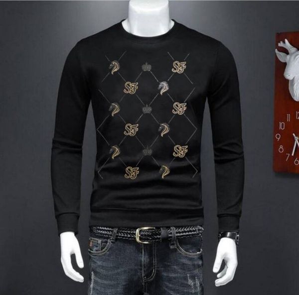 brand diamond designer rhinestone men's hoodies and jackets high-quality men, Black
brand diamond designer rhinestone men's hoodies and jackets high-quality men, Black