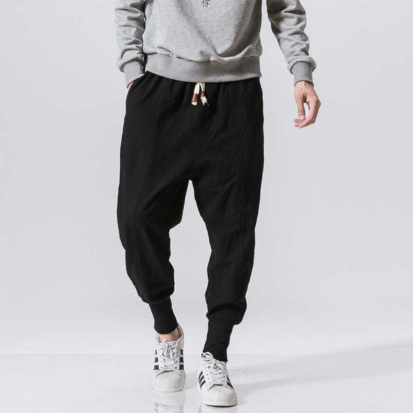 men's pants 2022 spring casual pants men streetwear cotton joggers men harajuku fashion harem jogging pants for man z0225, Black
men's pants 2022 spring casual pants men streetwear cotton joggers men harajuku fashion harem jogging pants for man z0225, Black