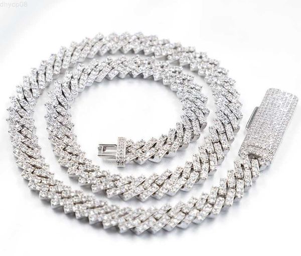 ale customized 10mm single row s925 silver cuban link d moissanite with gra certificate hiphop rapper men's cuban chain
ale customized 10mm single row s925 silver cuban link d moissanite with gra certificate hiphop rapper men's cuban chain