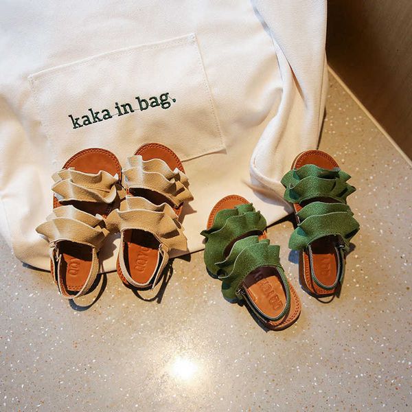 sandals girl sandals summer suede ruffles children sliders three colors lovely 2135 fashion allmatch kids flats shoes toddler z0225, Black;red
sandals girl sandals summer suede ruffles children sliders three colors lovely 2135 fashion allmatch kids flats shoes toddler z0225, Black;red
