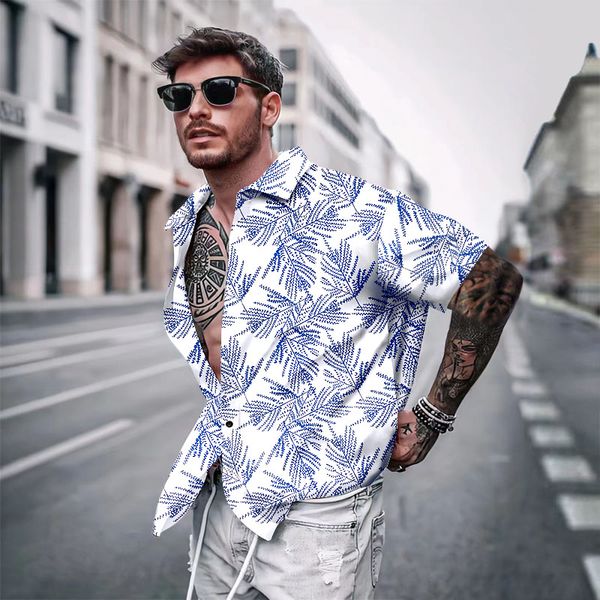 men's casual vintage shirts short sleeve summer hawaiian shirt skinny fit various pattern man clothes cardigan blouse ent6, White;black
men's casual vintage shirts short sleeve summer hawaiian shirt skinny fit various pattern man clothes cardigan blouse ent6, White;black