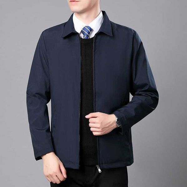 spring and autumn new middle-aged business dad casual jacket men's fashion lapel qqepqqep, Black;brown
spring and autumn new middle-aged business dad casual jacket men's fashion lapel qqepqqep, Black;brown