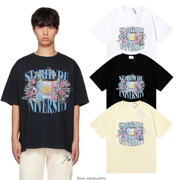 correct version 2023 summer t shirts new style rhude flag flower print high street men's loose short sleeved t shirt, White;black
correct version 2023 summer t shirts new style rhude flag flower print high street men's loose short sleeved t shirt, White;black