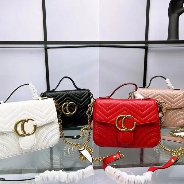 fashion brand handbag women's bag cross-body tote purse marmont high-quality leather clutch love chain one shoulder messenger bag beaut
fashion brand handbag women's bag cross-body tote purse marmont high-quality leather clutch love chain one shoulder messenger bag beaut