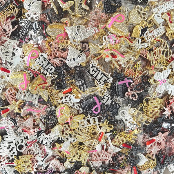 charms 100pcs mixed fashion picked at random fit for women s diy jewelry accessories t0011 230225, Bronze;silver
charms 100pcs mixed fashion picked at random fit for women s diy jewelry accessories t0011 230225, Bronze;silver