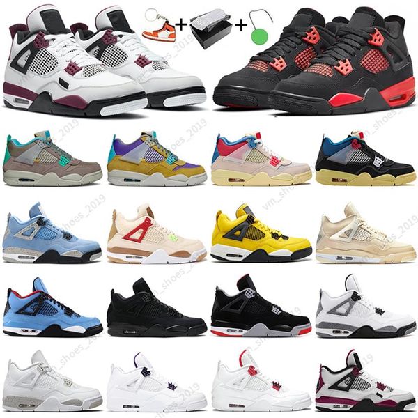with box 4 4s men basketball shoes black cat university blue bred cement court purple shimmer wild thing272i
with box 4 4s men basketball shoes black cat university blue bred cement court purple shimmer wild thing272i