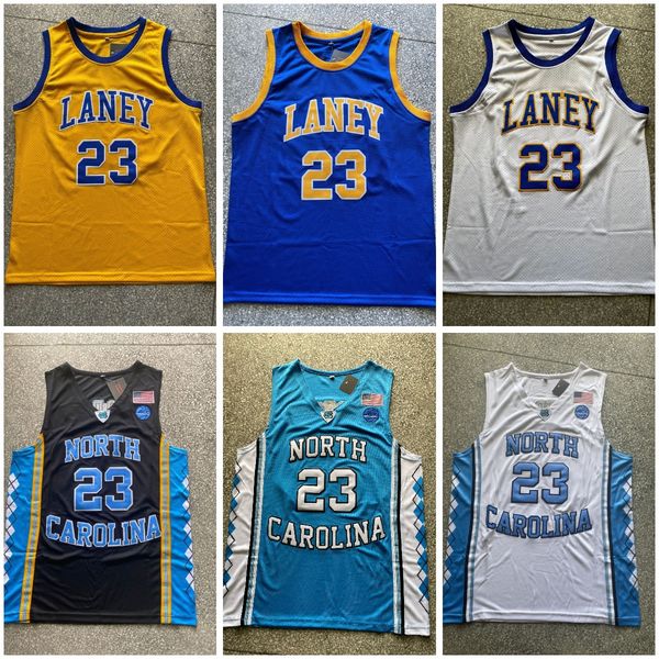 laney high school 23 michael basketball jersey north carolina tar heels college white blue mens stitched jerseys, Black
laney high school 23 michael basketball jersey north carolina tar heels college white blue mens stitched jerseys, Black