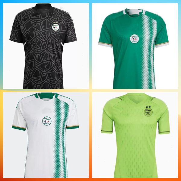 22 23 algeria player version mahrez soccer jerseys fans maillot algerie 2022 atal feghouli slimani brahimi home away bennacer kids football, Black;yellow
22 23 algeria player version mahrez soccer jerseys fans maillot algerie 2022 atal feghouli slimani brahimi home away bennacer kids football, Black;yellow