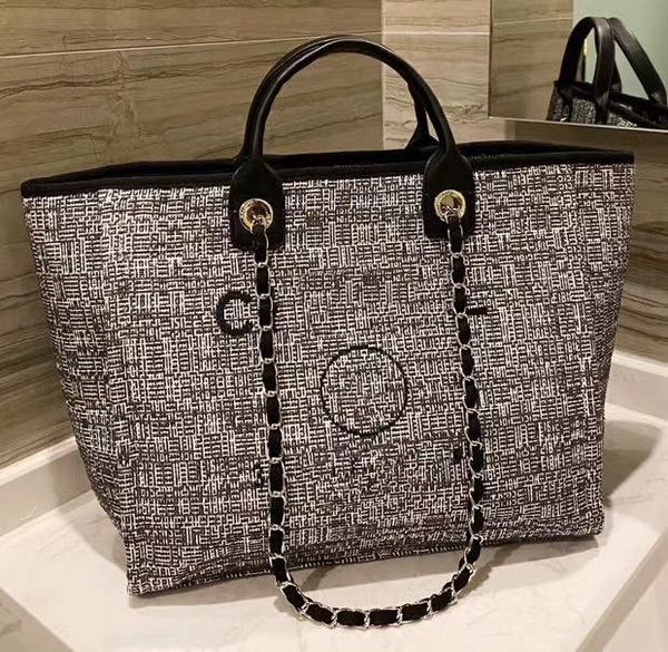totes 7a women luxury handbags designer beach bag fashion knitting purse shoulder large tote with chain canvas shopping bagsess
totes 7a women luxury handbags designer beach bag fashion knitting purse shoulder large tote with chain canvas shopping bagsess