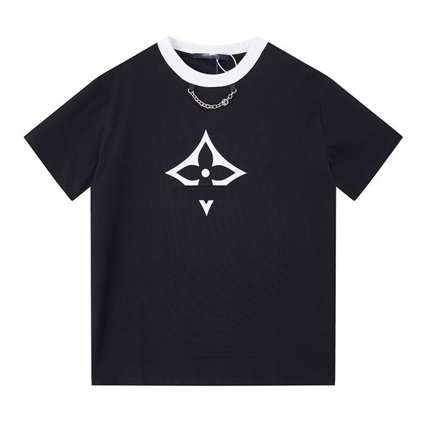 2023 aa designer tide t shirt chestletter laminated print short sleeve high street loose oversize casual t-shirt 100% pure cotton for men a, White;black
2023 aa designer tide t shirt chestletter laminated print short sleeve high street loose oversize casual t-shirt 100% pure cotton for men a, White;black