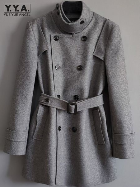 men's wool blends plus size 6xl men autum winter stand collar double breasted en coat long windbreaker belt military style trench 23022, Black
men's wool blends plus size 6xl men autum winter stand collar double breasted en coat long windbreaker belt military style trench 23022, Black