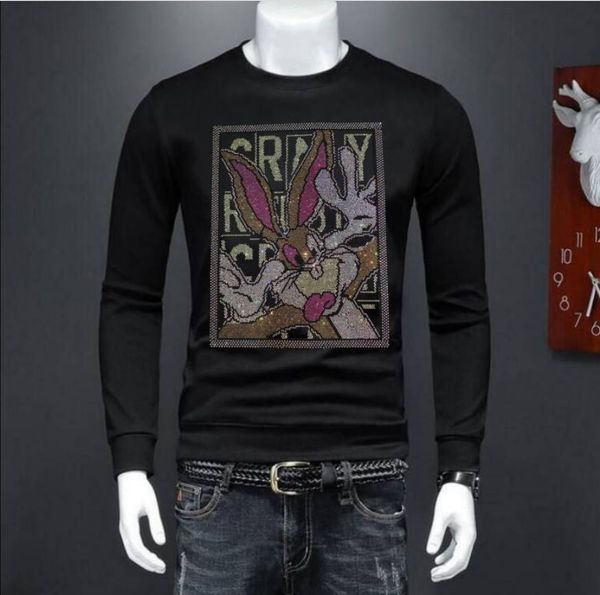 men's hoodies and jackets pullovers asian size s-4xl rhinestone hip hop streetwear, Black
men's hoodies and jackets pullovers asian size s-4xl rhinestone hip hop streetwear, Black