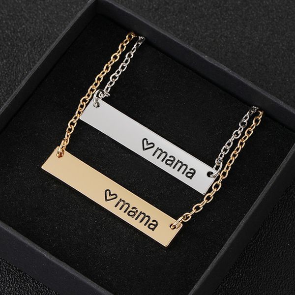trendy mothers day mama letters pendants designer necklace woman south american gold silver plated pendant alloy necklaces chain fashion jew
trendy mothers day mama letters pendants designer necklace woman south american gold silver plated pendant alloy necklaces chain fashion jew