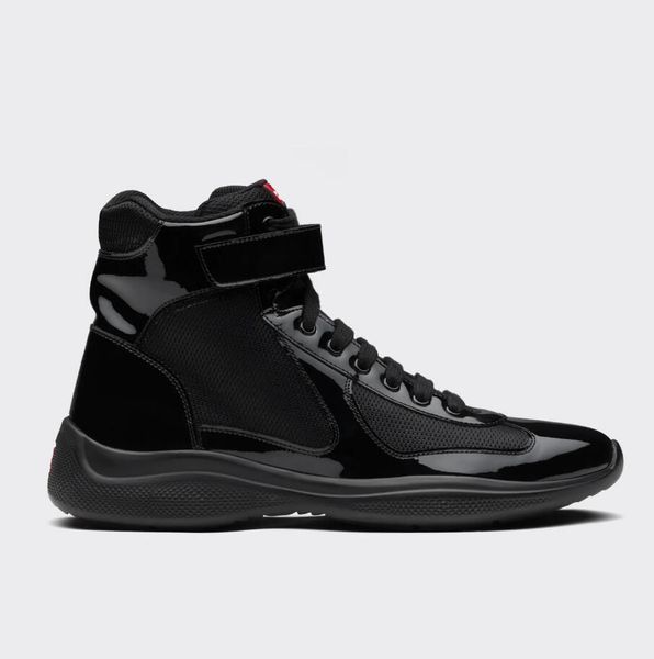 22s men autumn casual shoes outdoor sneakers r america's cup patent leather high sneaker super quality trainers lace up 38-46 with box, Black
22s men autumn casual shoes outdoor sneakers r america's cup patent leather high sneaker super quality trainers lace up 38-46 with box, Black
