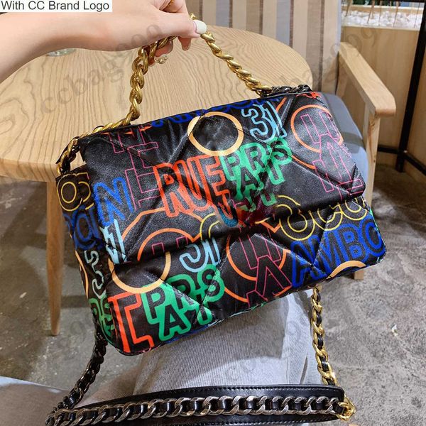 cc brand cross body designer 19 series printed flap quilted bags fluorescent fabric classic jumbo wallets vintage hardware turnbuckle crossb
cc brand cross body designer 19 series printed flap quilted bags fluorescent fabric classic jumbo wallets vintage hardware turnbuckle crossb