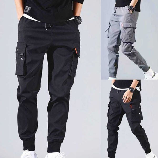 men's pants spring summer men's drawstring pants tie feet overalls harajuku thin anklelength cargo trousers sportswear boys jogger, Black
men's pants spring summer men's drawstring pants tie feet overalls harajuku thin anklelength cargo trousers sportswear boys jogger, Black