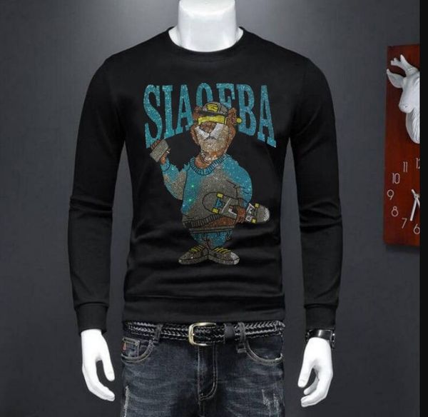 hip hop 1 cotton hoodies and jackets men's men's hoodies and jackets s diamond rhinestones loose, Black
hip hop 1 cotton hoodies and jackets men's men's hoodies and jackets s diamond rhinestones loose, Black
