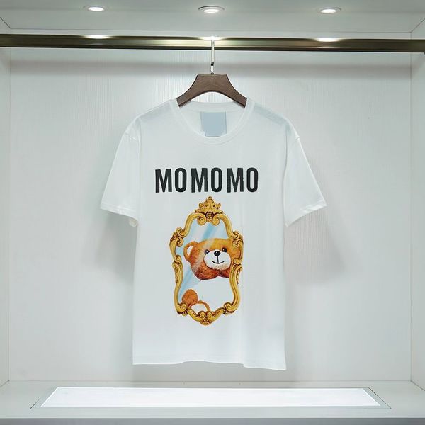 designer women's t-shirt luxury classic bear t shirt men women summer shirt breathable comfortable pure cotton short sleeve street fash, White
designer women's t-shirt luxury classic bear t shirt men women summer shirt breathable comfortable pure cotton short sleeve street fash, White