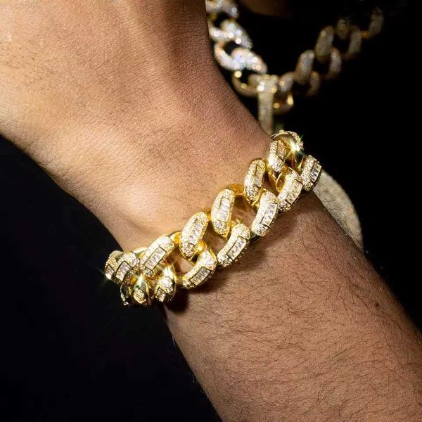 designer jewelry ale gems hip hop style iced out sterling silver moissanite cuban chain bracelet chain
designer jewelry ale gems hip hop style iced out sterling silver moissanite cuban chain bracelet chain