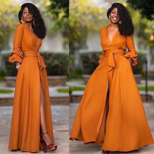 dress casual dresses elegant split maxi women autumn deep v neck long sleeve party dress ladies slim plus size african clothes svcjf, Black;gray
dress casual dresses elegant split maxi women autumn deep v neck long sleeve party dress ladies slim plus size african clothes svcjf, Black;gray