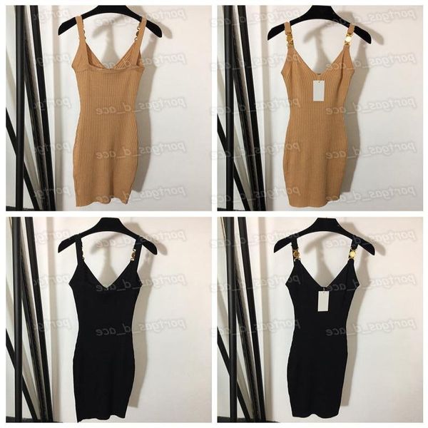 dress luxury womens tank dress designer brief knitted dresses spring summer slim girls dress smbbp, Black;gray
dress luxury womens tank dress designer brief knitted dresses spring summer slim girls dress smbbp, Black;gray