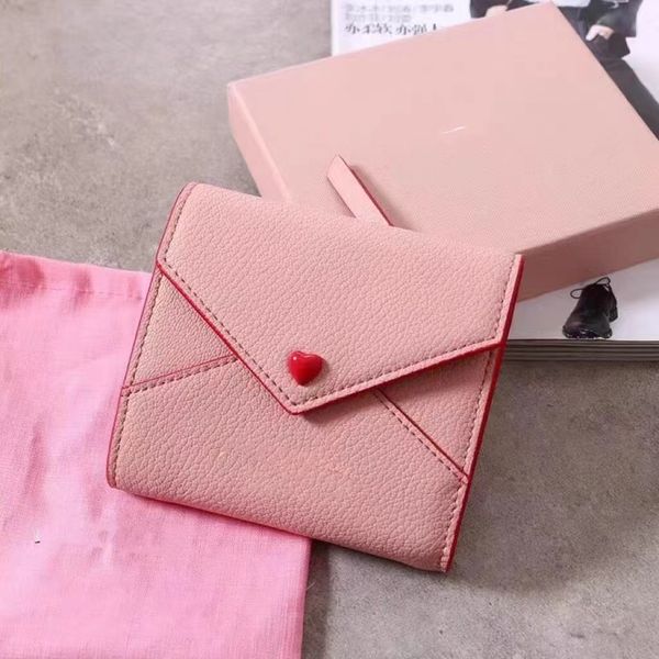 2023 new designer women's purse niche new folding change sheepskin short style everything simple cute mini student card bag, Red;black
2023 new designer women's purse niche new folding change sheepskin short style everything simple cute mini student card bag, Red;black