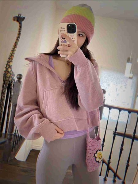 classic design lu 001 women brushed half zip hoodie jacket sportswear yoga outfits hooded workout track running coat with pockets outdoor fl, Black
classic design lu 001 women brushed half zip hoodie jacket sportswear yoga outfits hooded workout track running coat with pockets outdoor fl, Black