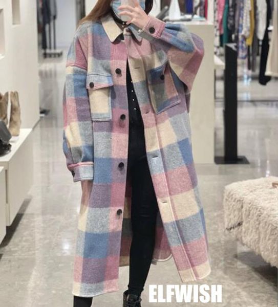 women s jackets spring woman romantic colorful check wool trench coat front pockets long sleeves fashion loose overshirts drop shoulder 2302, Black;brown
women s jackets spring woman romantic colorful check wool trench coat front pockets long sleeves fashion loose overshirts drop shoulder 2302, Black;brown