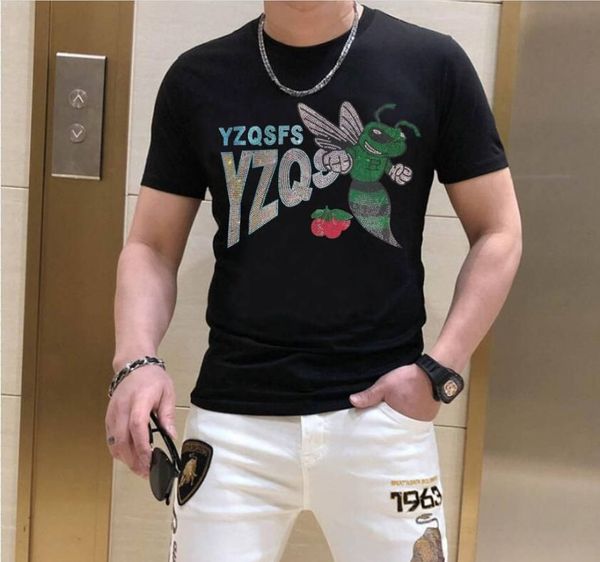 sleeve drop shipping men's gifts designer rhinestone men's t-shirts men tees short, White;black
sleeve drop shipping men's gifts designer rhinestone men's t-shirts men tees short, White;black