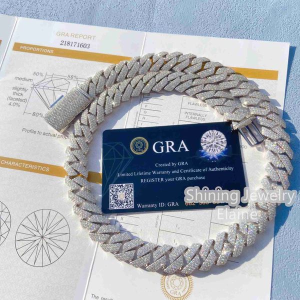 jewelry designer jewelry hand setting 15mm width three rows vvs moissanite silver 925 womens necklaces 2022 necklace gold plated cuban chain
jewelry designer jewelry hand setting 15mm width three rows vvs moissanite silver 925 womens necklaces 2022 necklace gold plated cuban chain