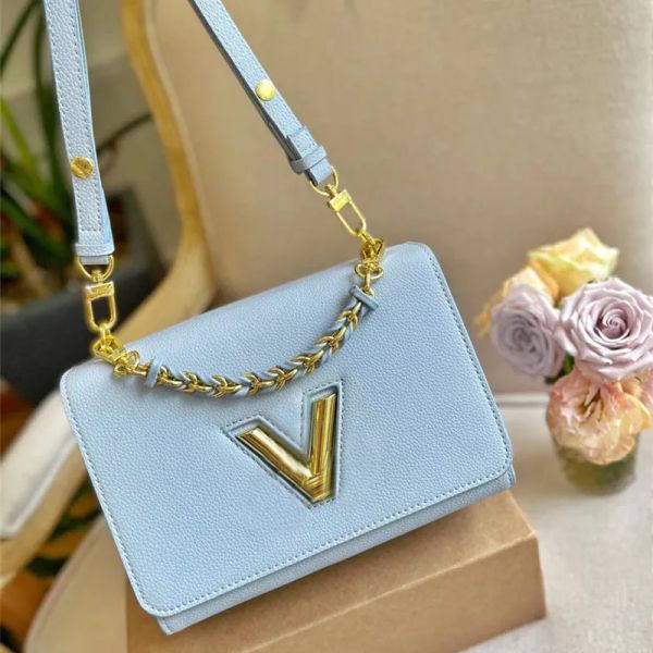 designer tote twist luxurys designer women's shoulder bag gold chain crossbody tote bags handbag clutch flap pochette totes metal lett
designer tote twist luxurys designer women's shoulder bag gold chain crossbody tote bags handbag clutch flap pochette totes metal lett